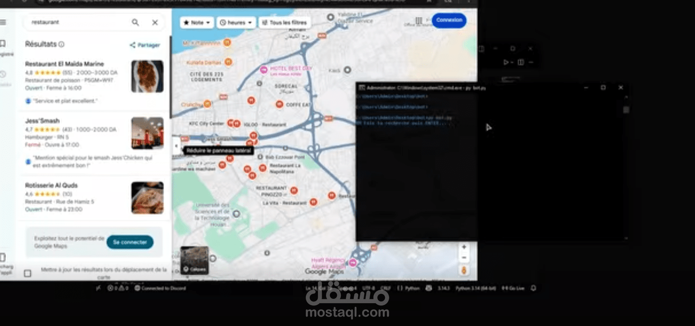 Google Maps Automation