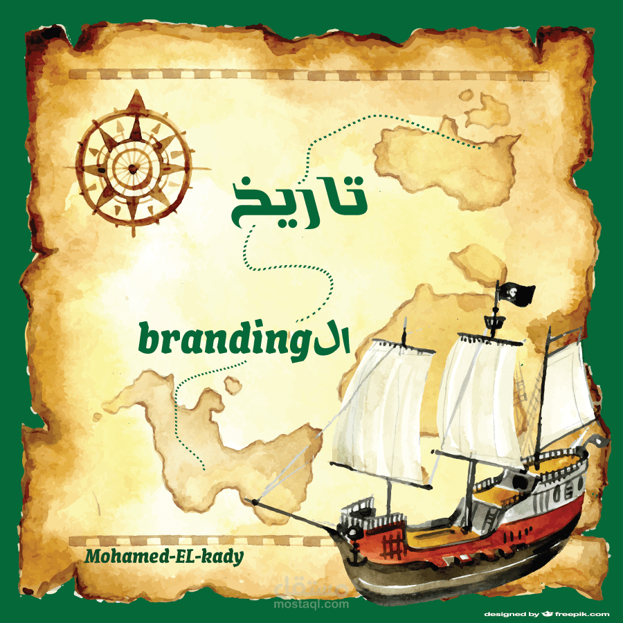 أحد مواضيعي عن الbranding - تاريخ الbranding