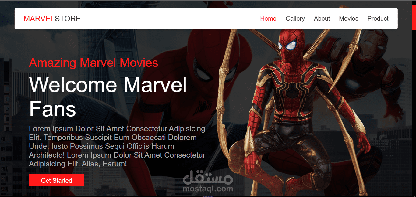 marvel website