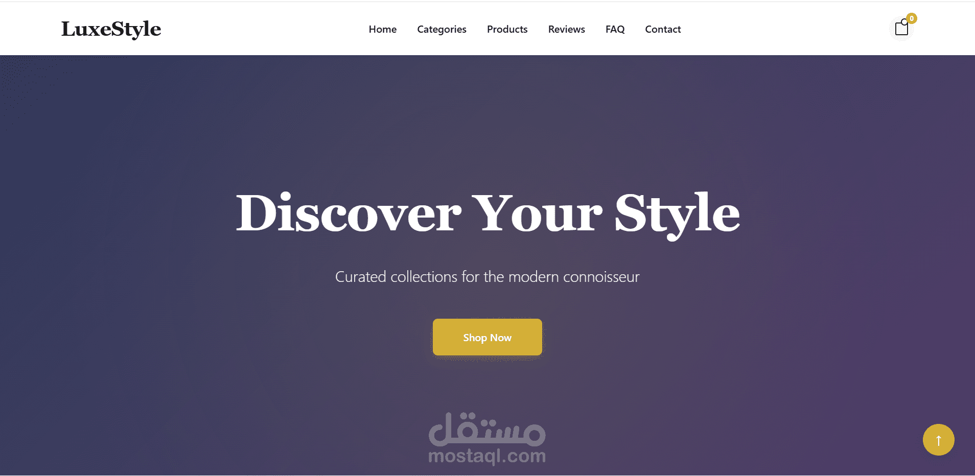 LuxeStyle - Premium E-Commerce