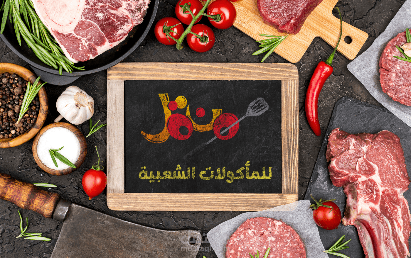 هوية بصرية للعلامة التجارية منقل