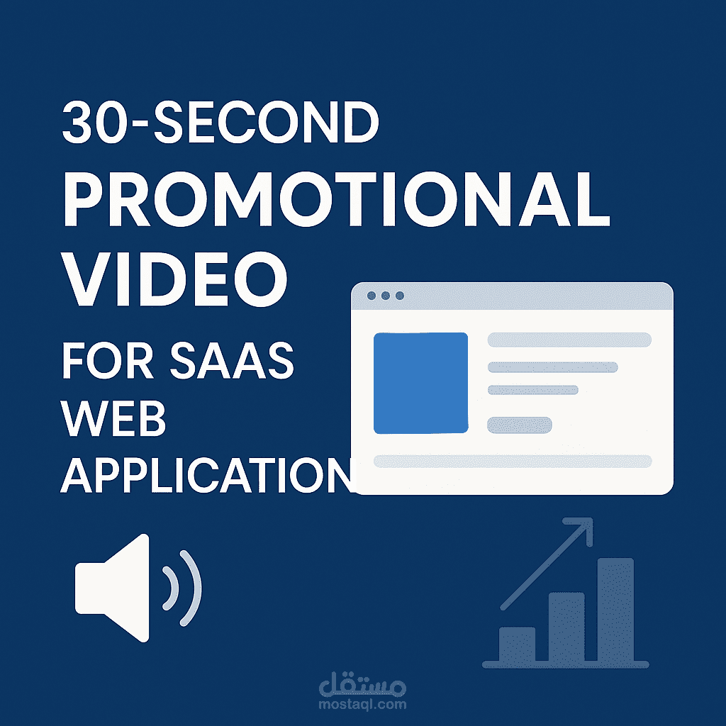 إنتاج فيديو تعريفي احترافي لبرنامج ويب