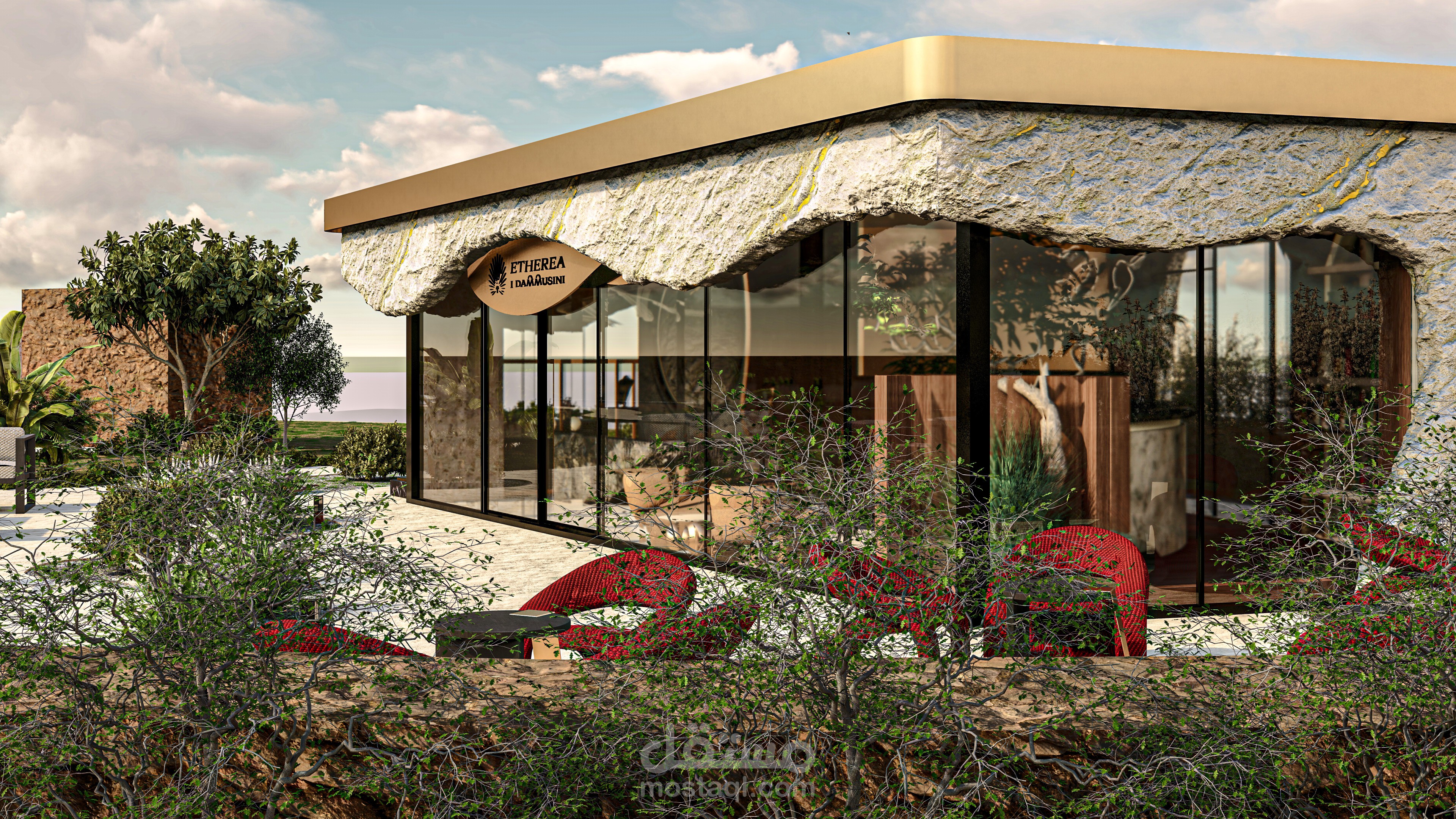 تصميم و  تجديد لبار فخم Lauxry bar (italy)
