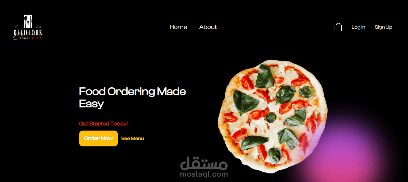 Food Delivery Website