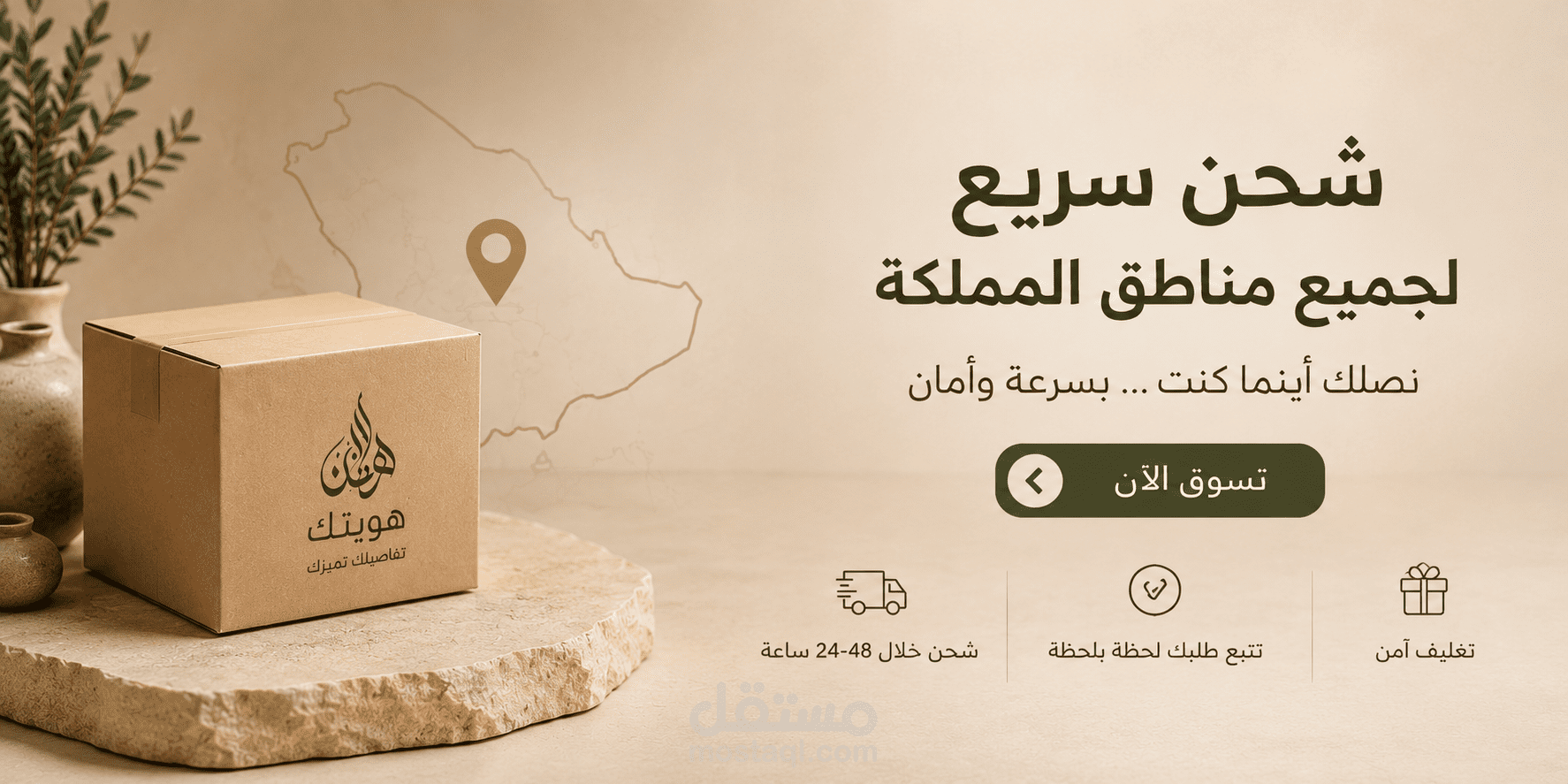 تصميم بنرات إعلانية احترافية للمتاجر الإلكترونية بأسلوب فاخر وجذاب