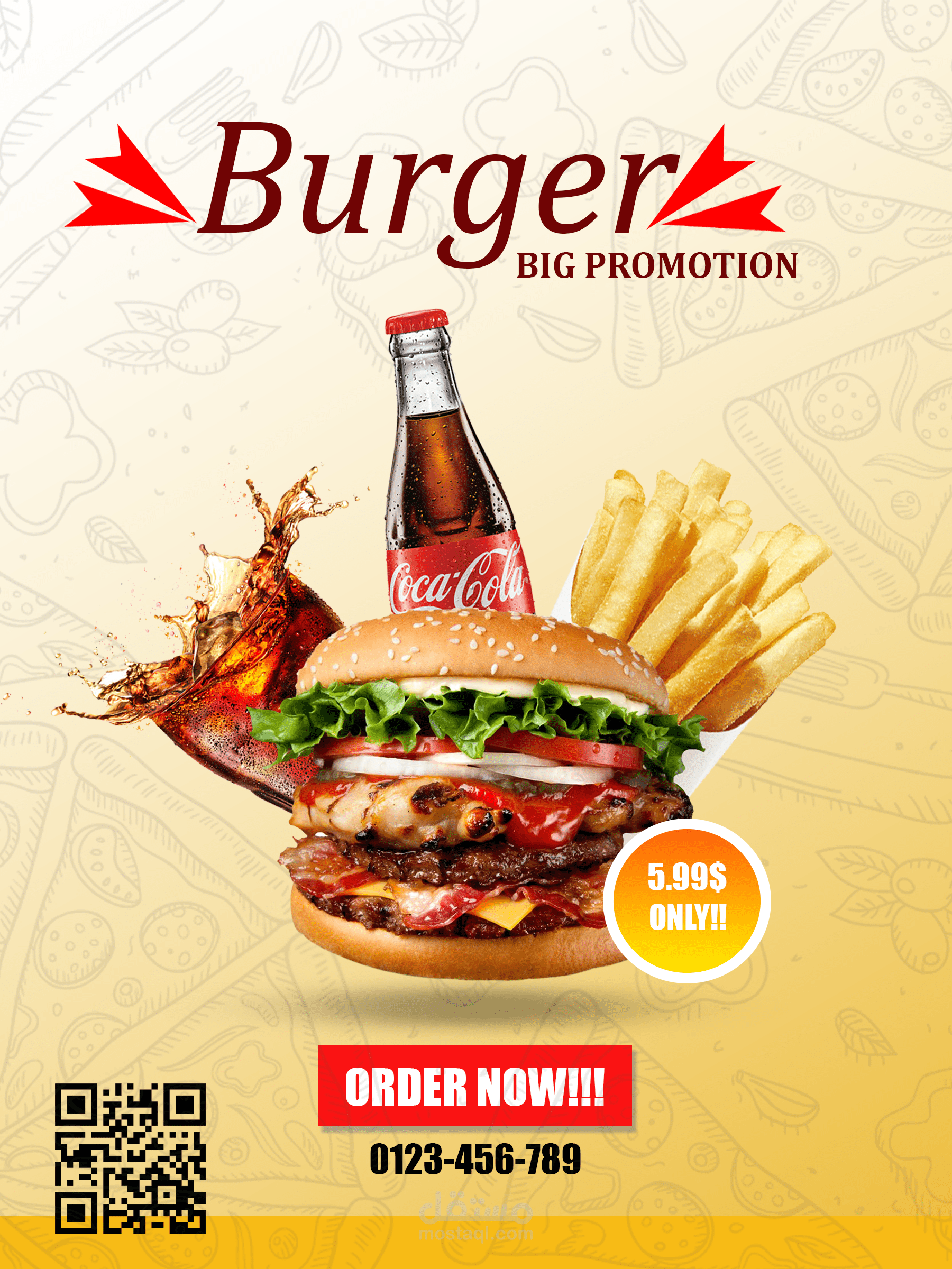 BURGER PROMO POSTER