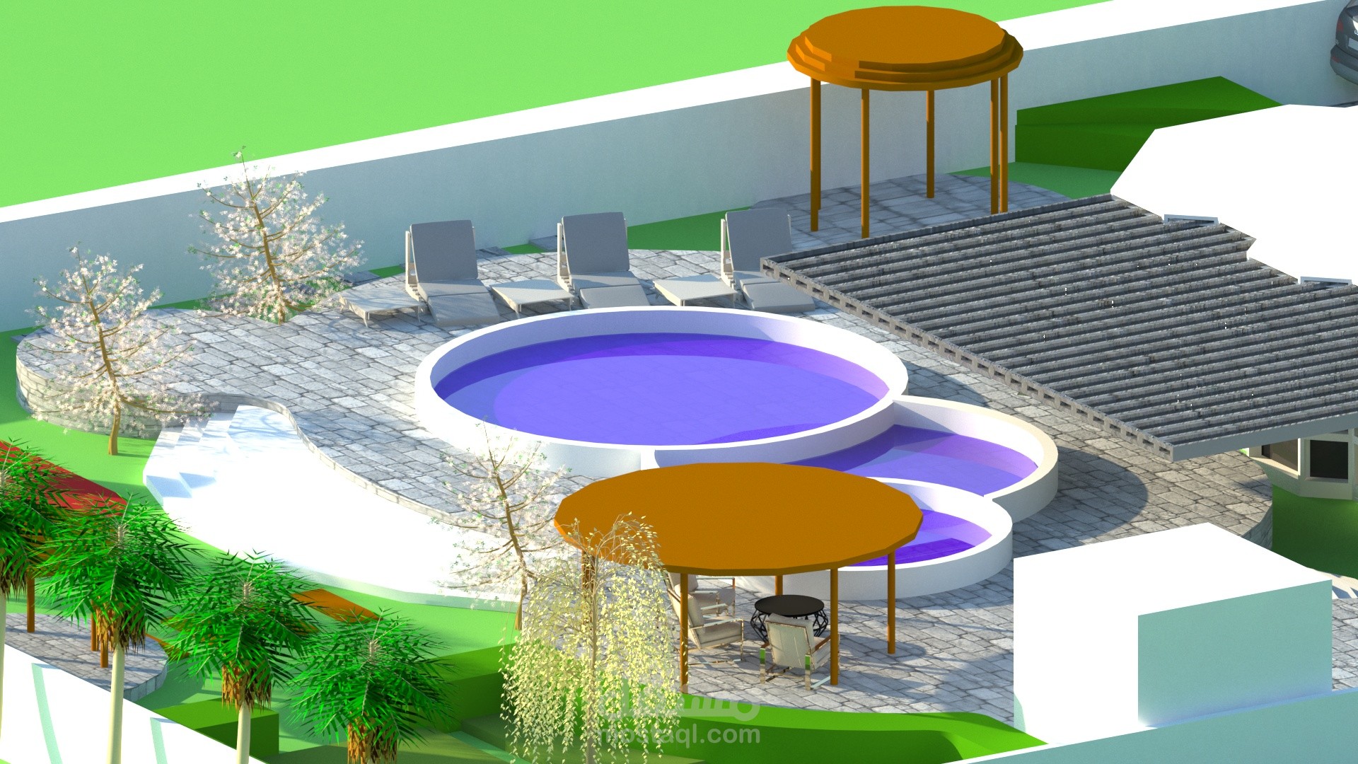 حديقة فيلا كربلاء