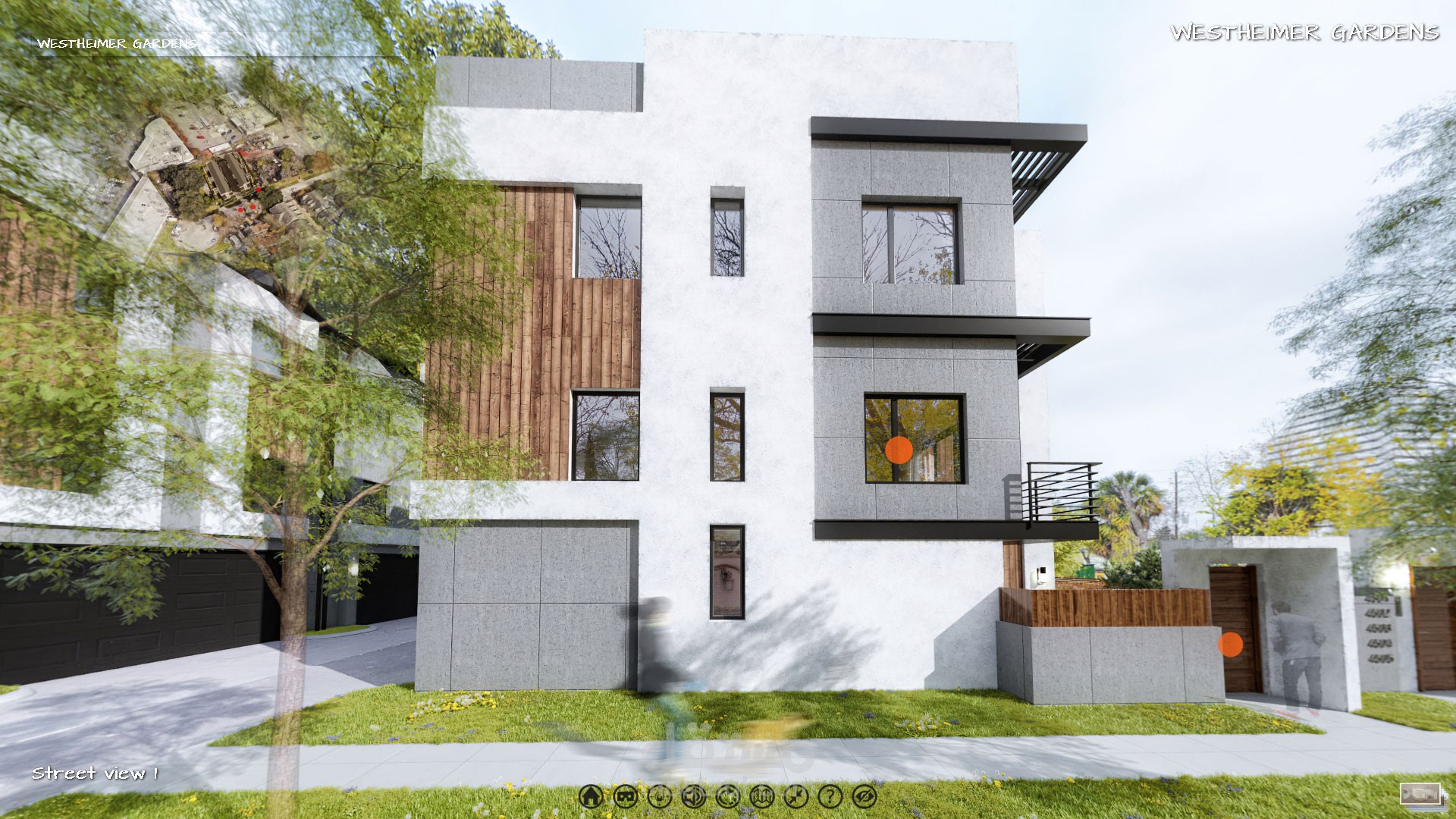 رندر و زيارة افتراضية لمجمع سكني