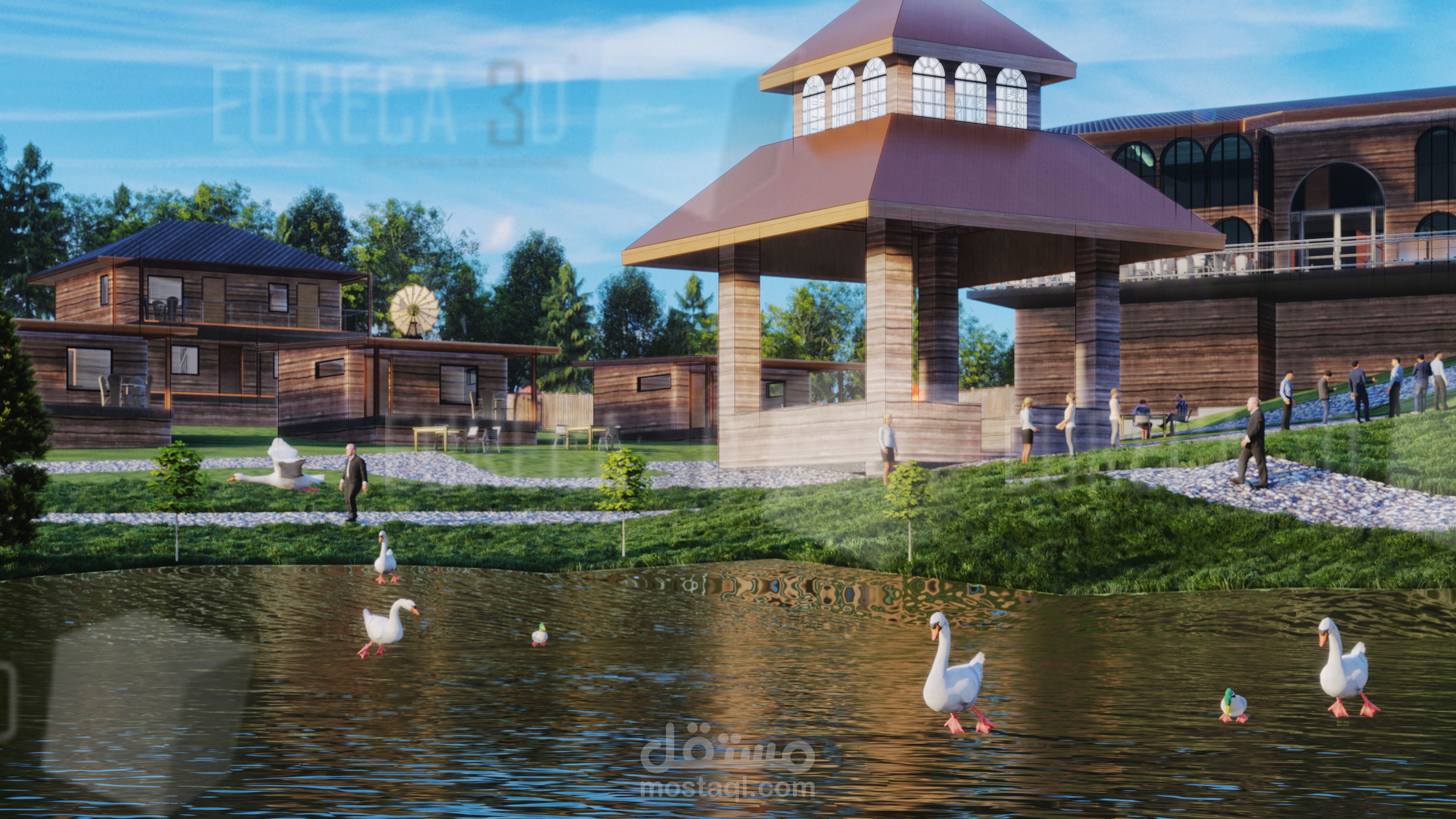 مجمع سياحي جبلي