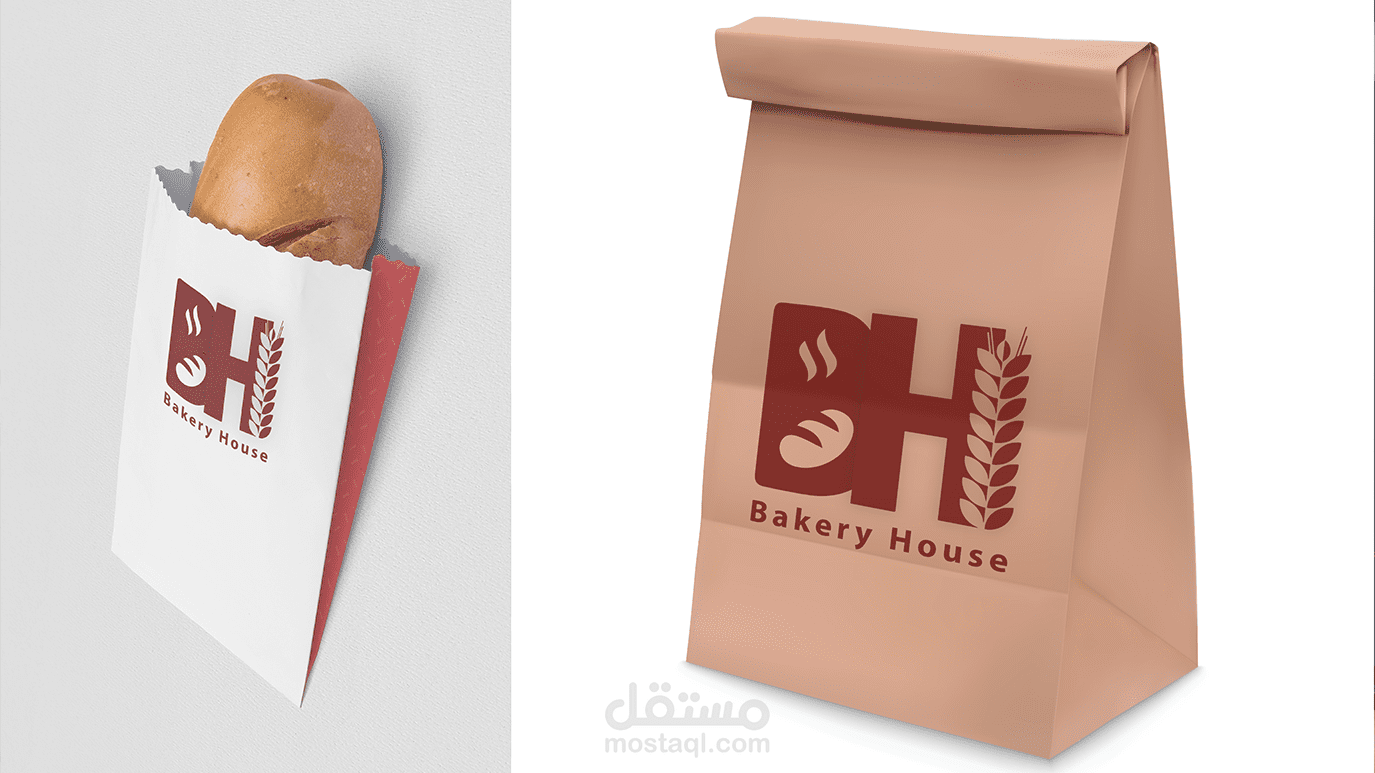 تصميم شعار Bakery House