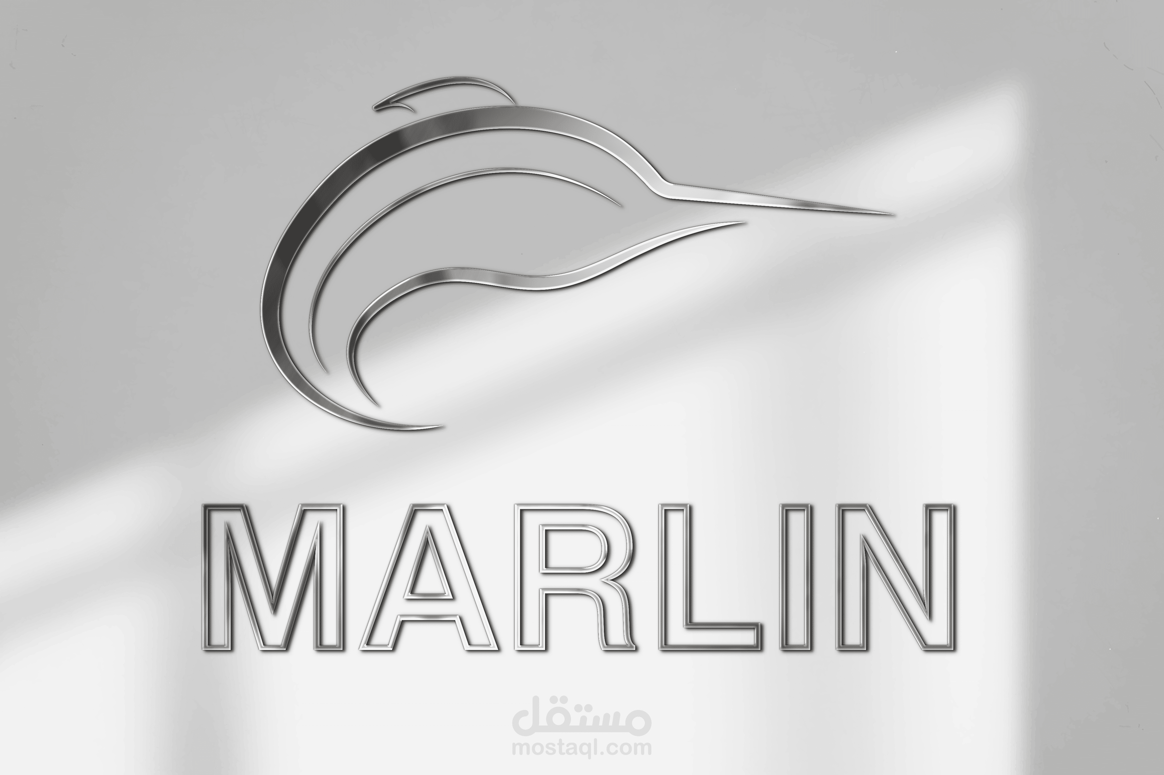 تصميم شعار لشركة marlin