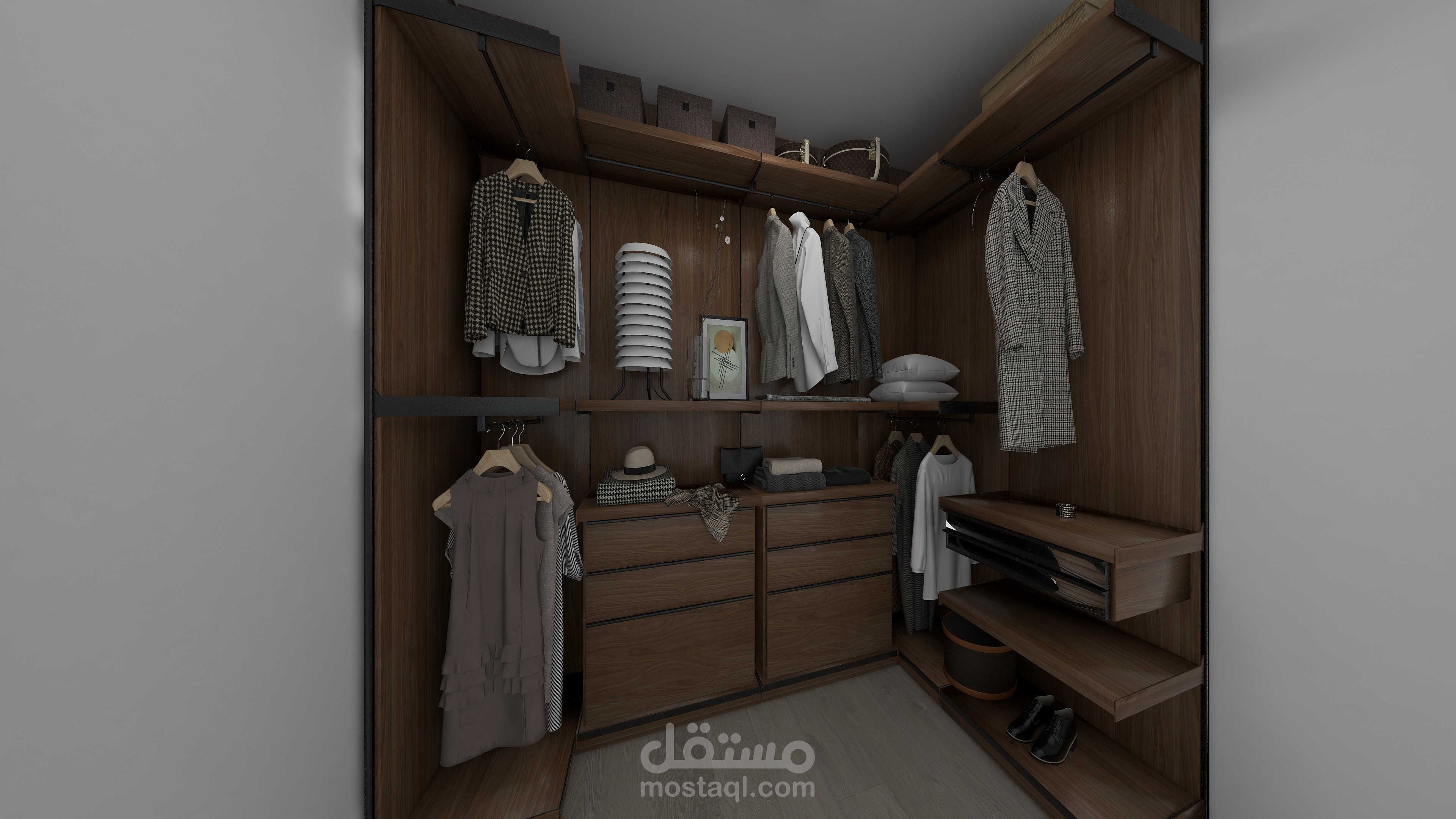 تصميم غرفة ملابس Dressingroom