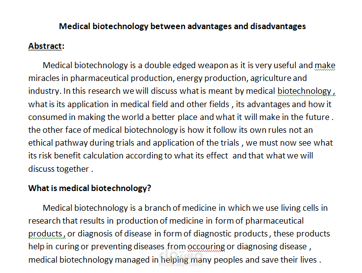 medical  biotechnology