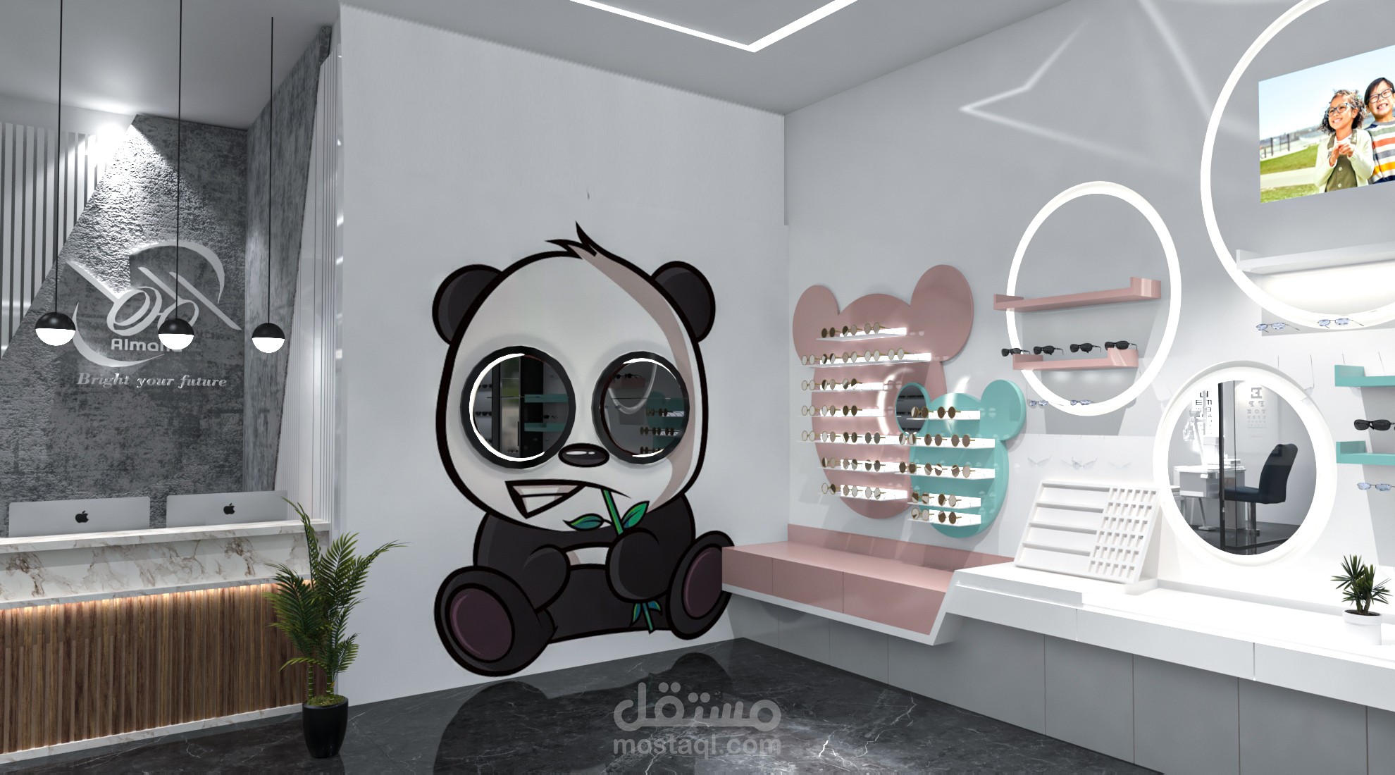 تصميم 3D لمحل تجزئة 001