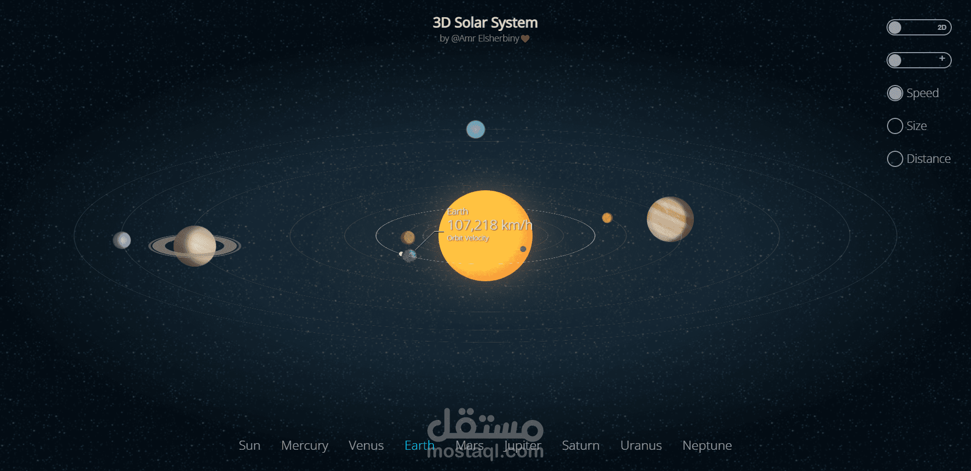 3D Solar System