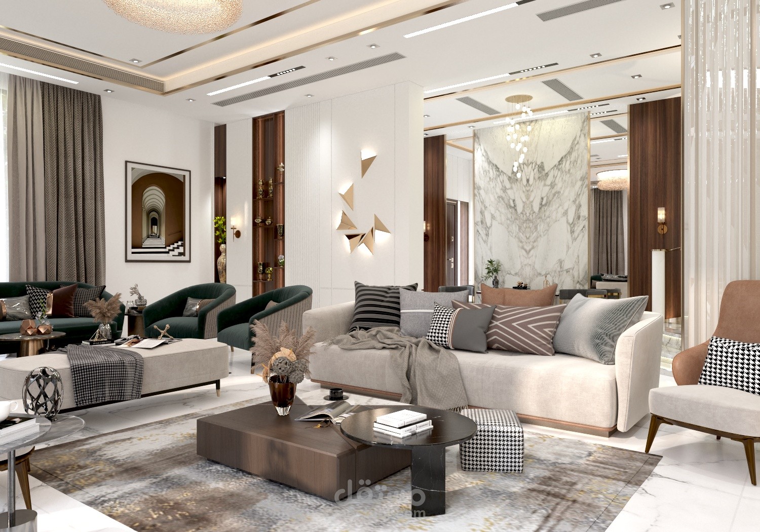 تصميم داخلي مودرن