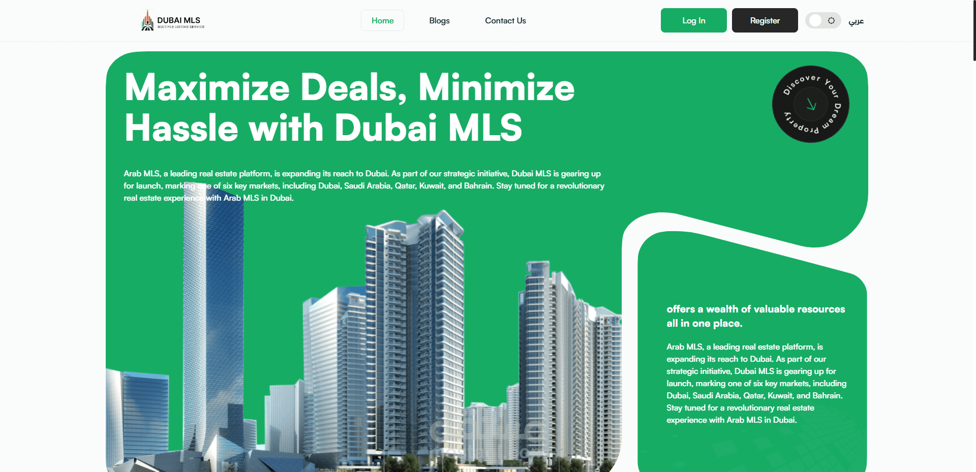 Dubai Real Estate (Web Application)