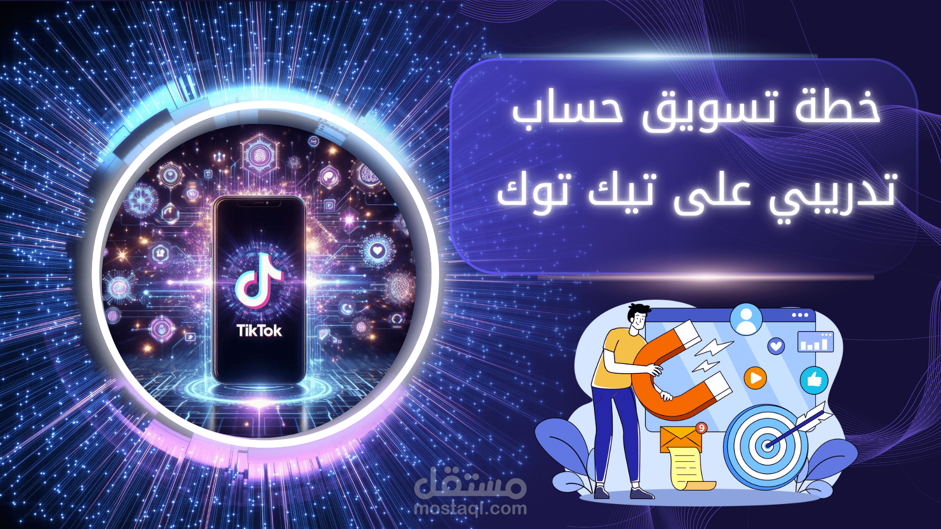 خطة تسويقية ناجحة لحساب تعليمي على تيك توك في مجال الذكاء الاصطناعي – جاهزة للتنفيذ الفوري