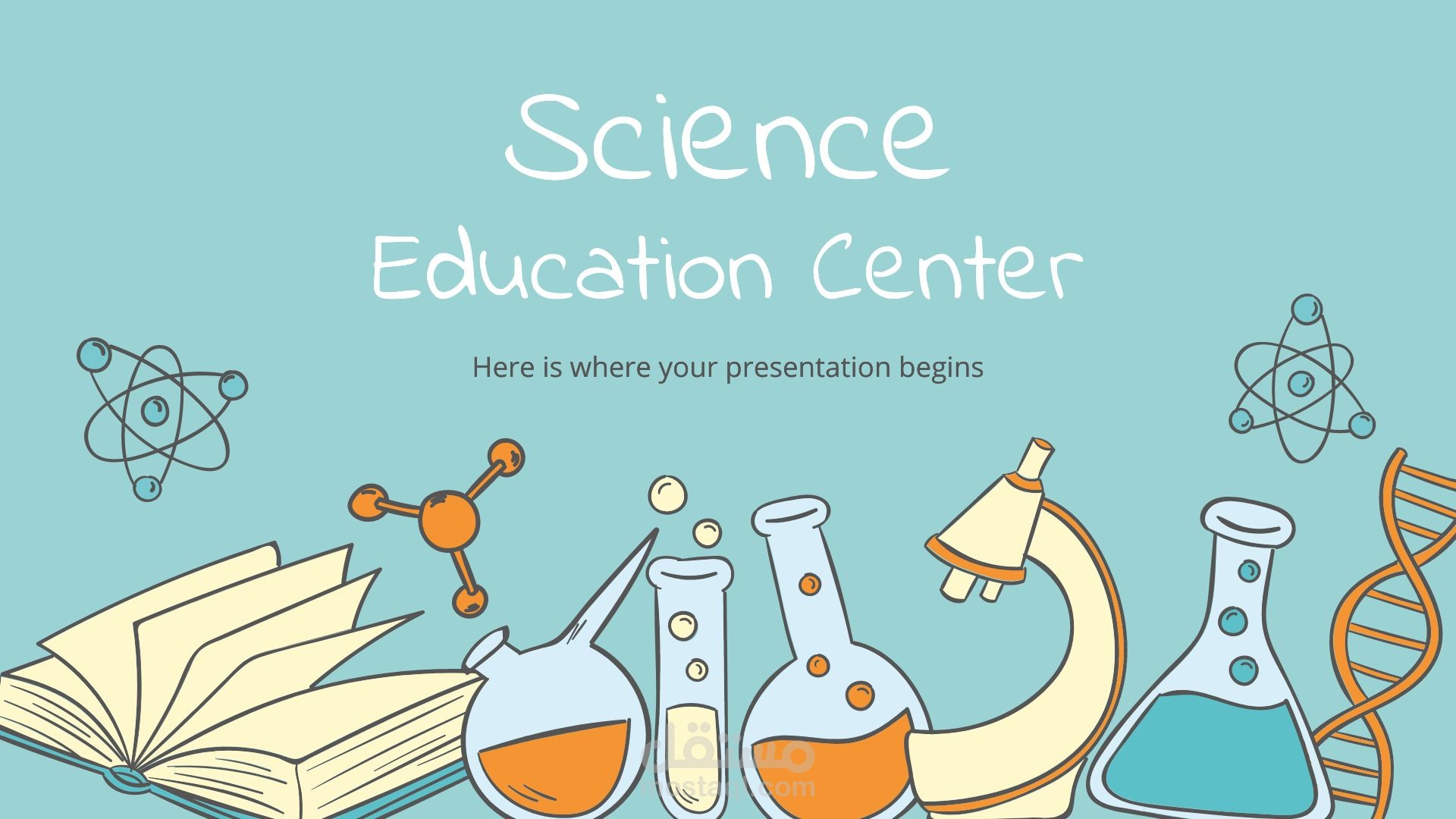 عمل باوربوينت