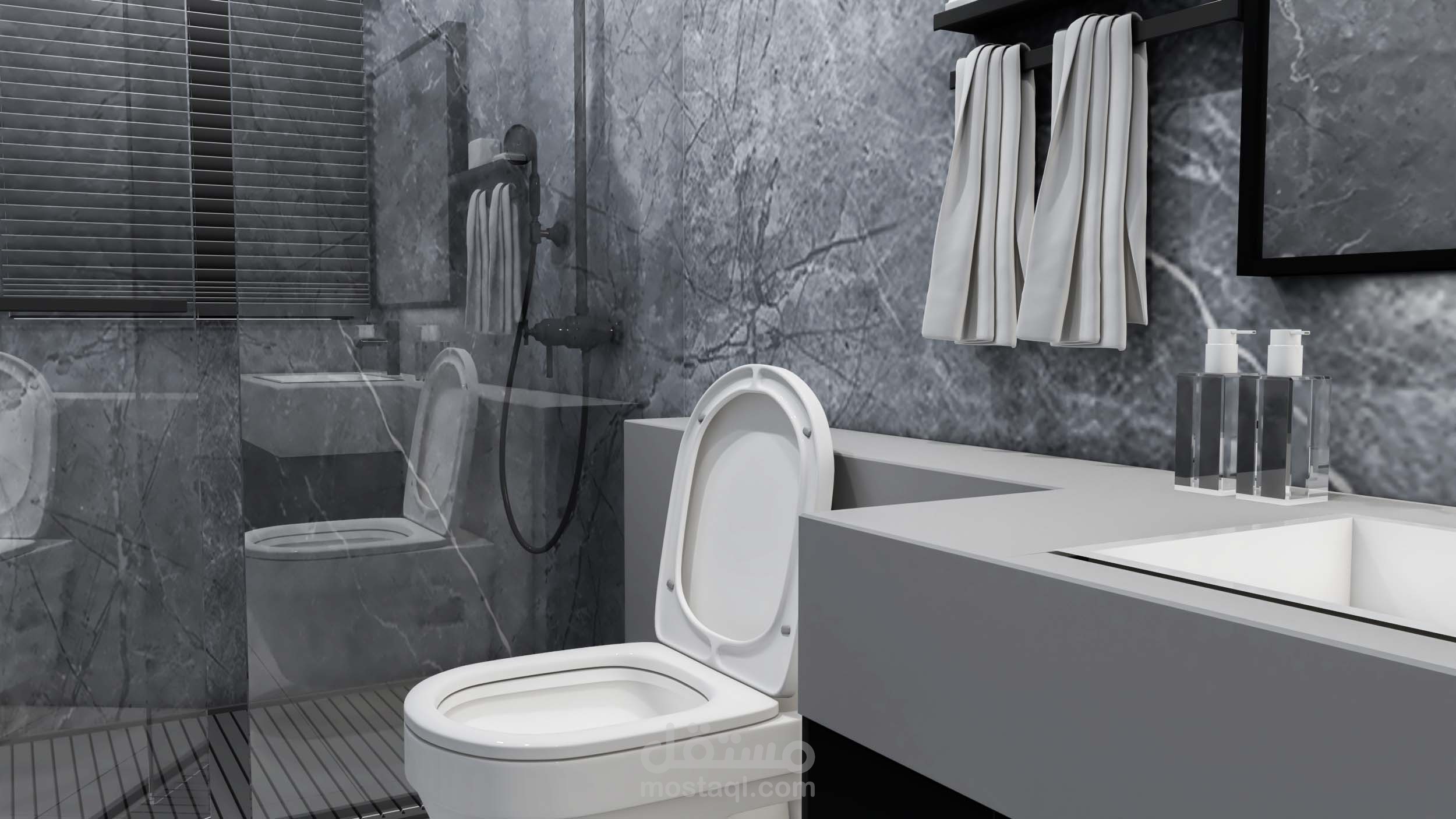 تصميم حمام 1