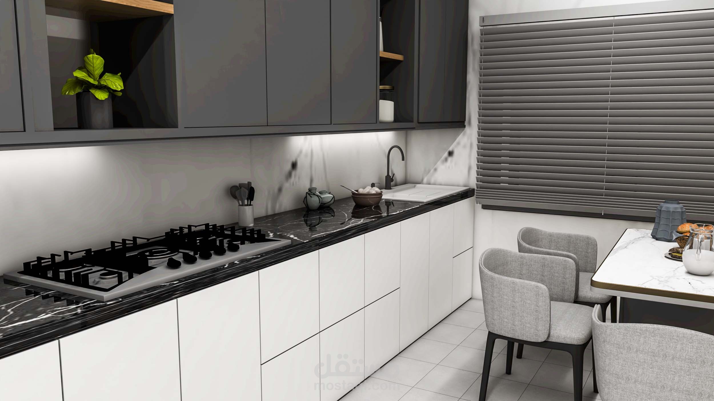 تصميم مطبخ
