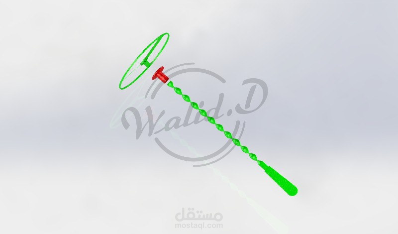 تصميم لعبة القرص الطائر