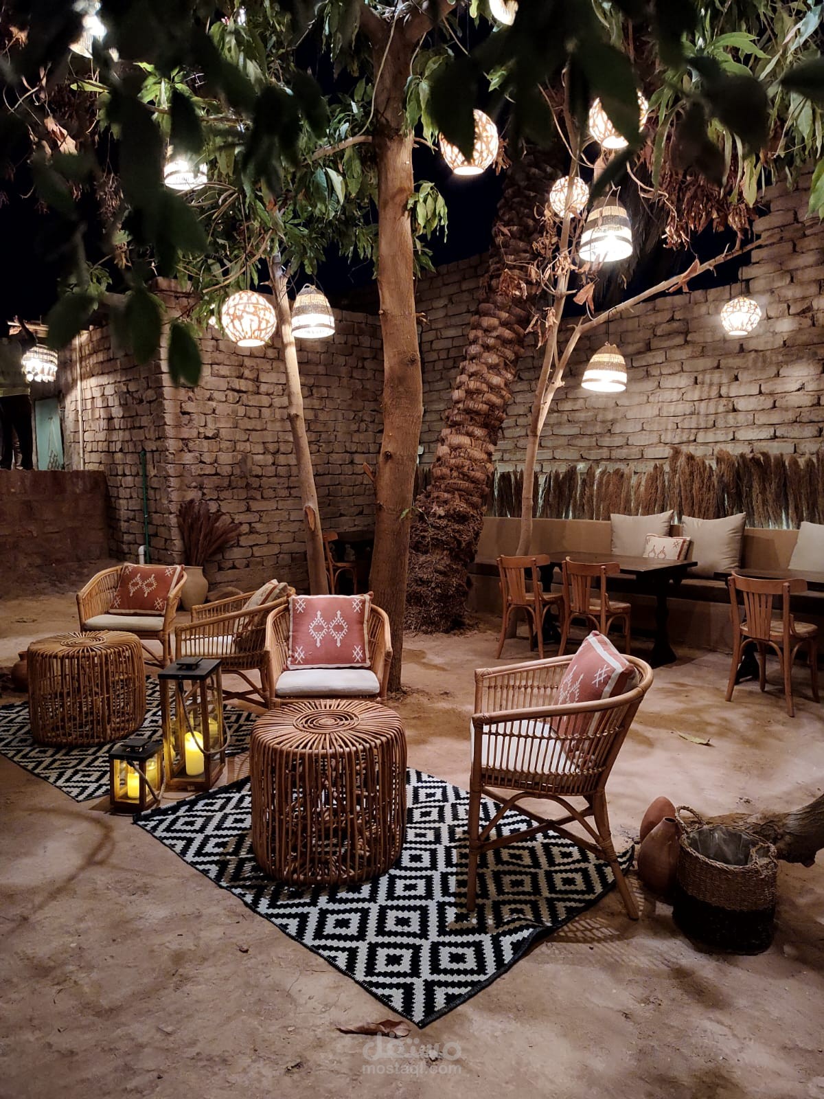 تصميم وتنفيذ كافيه أبو جميلة