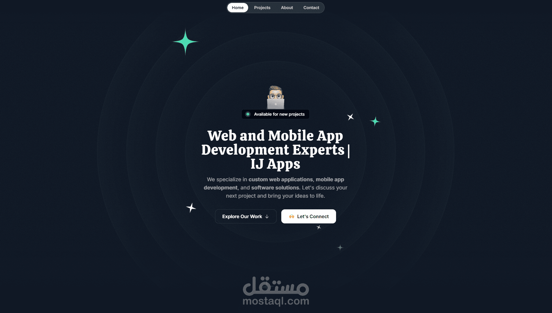موقع عرض أعمال لشركة