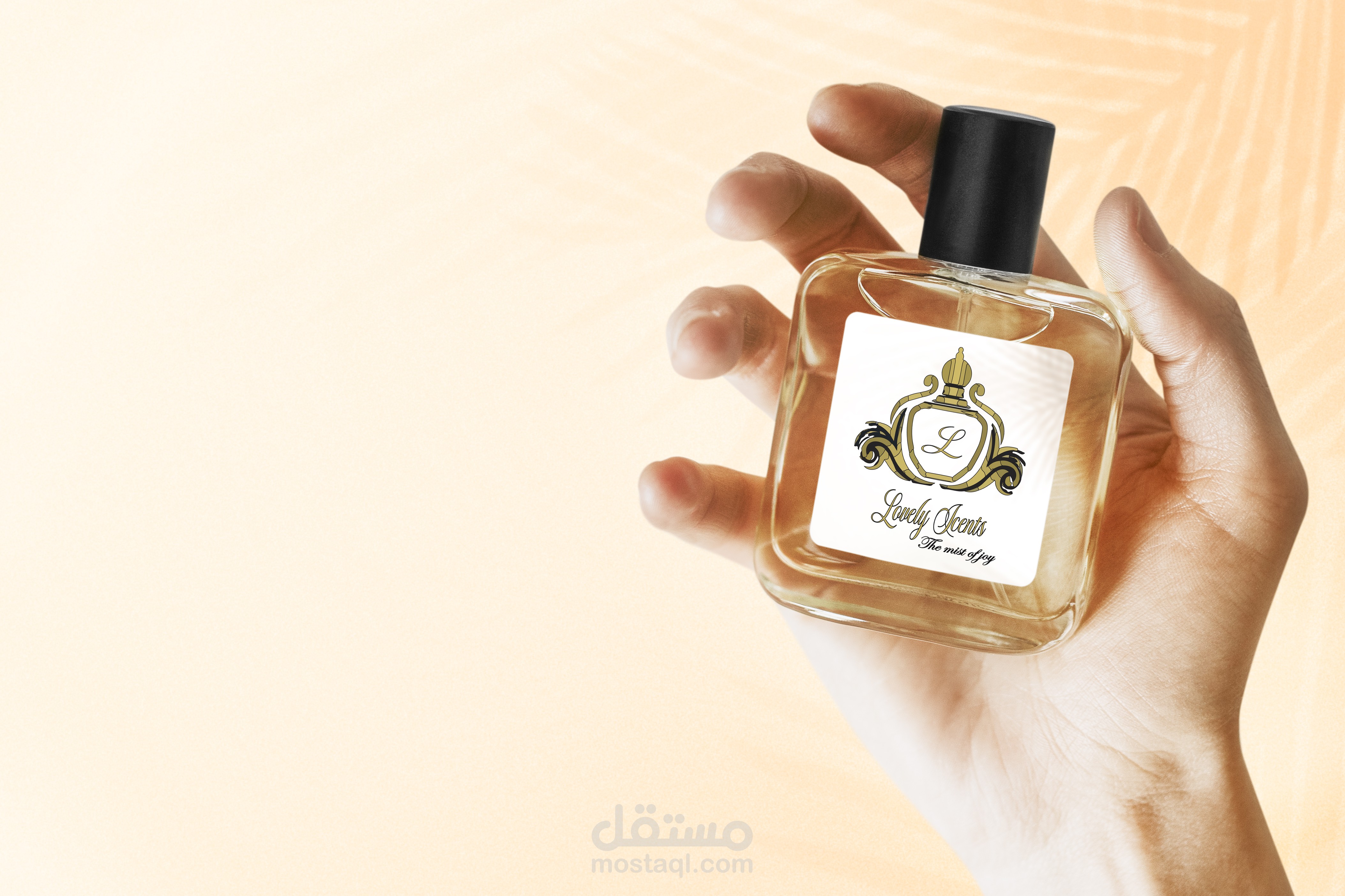 تصميم شعار عطر فخم