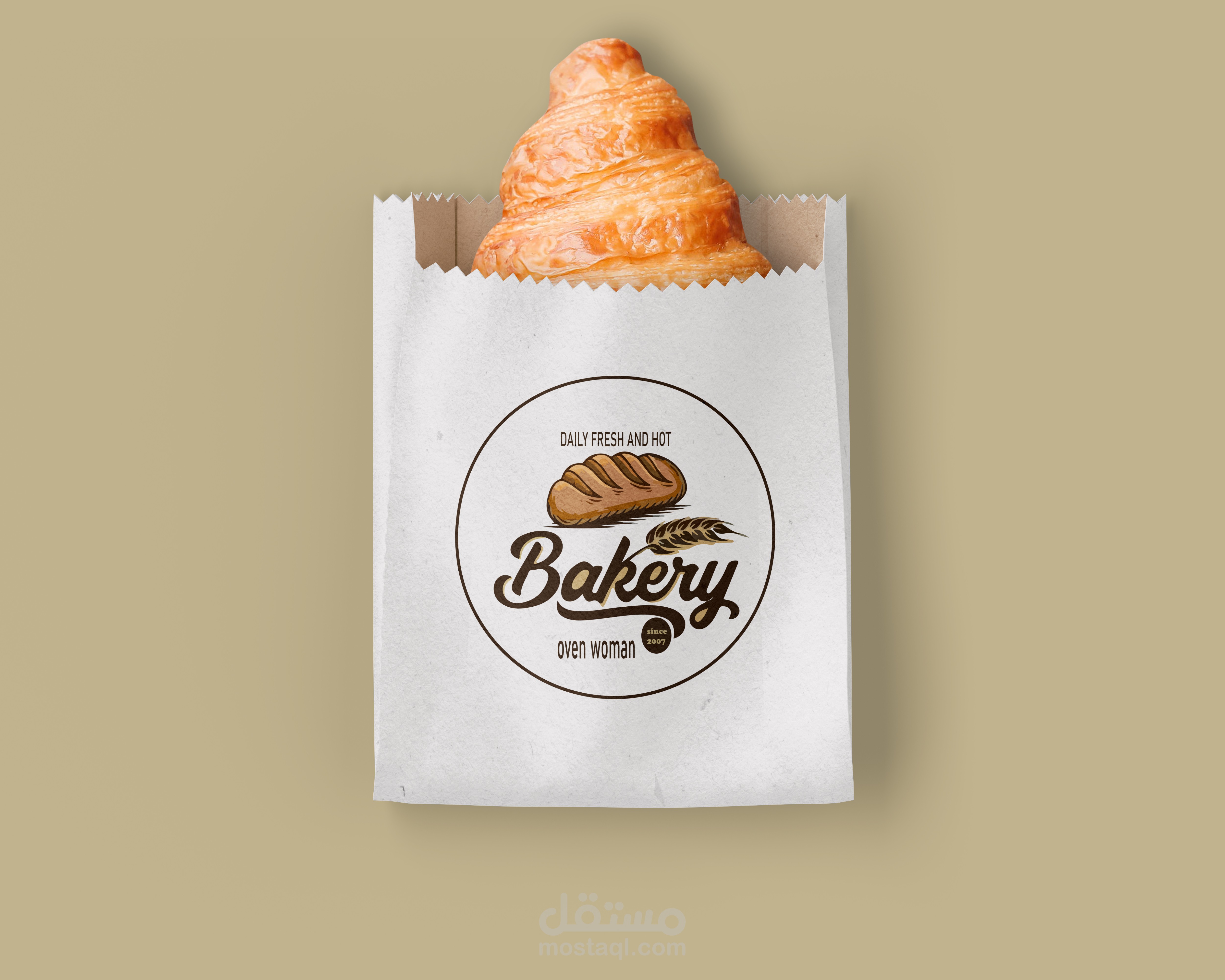 تصميم شعار لمخبزة