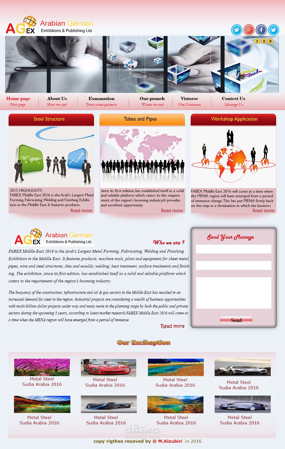 website template