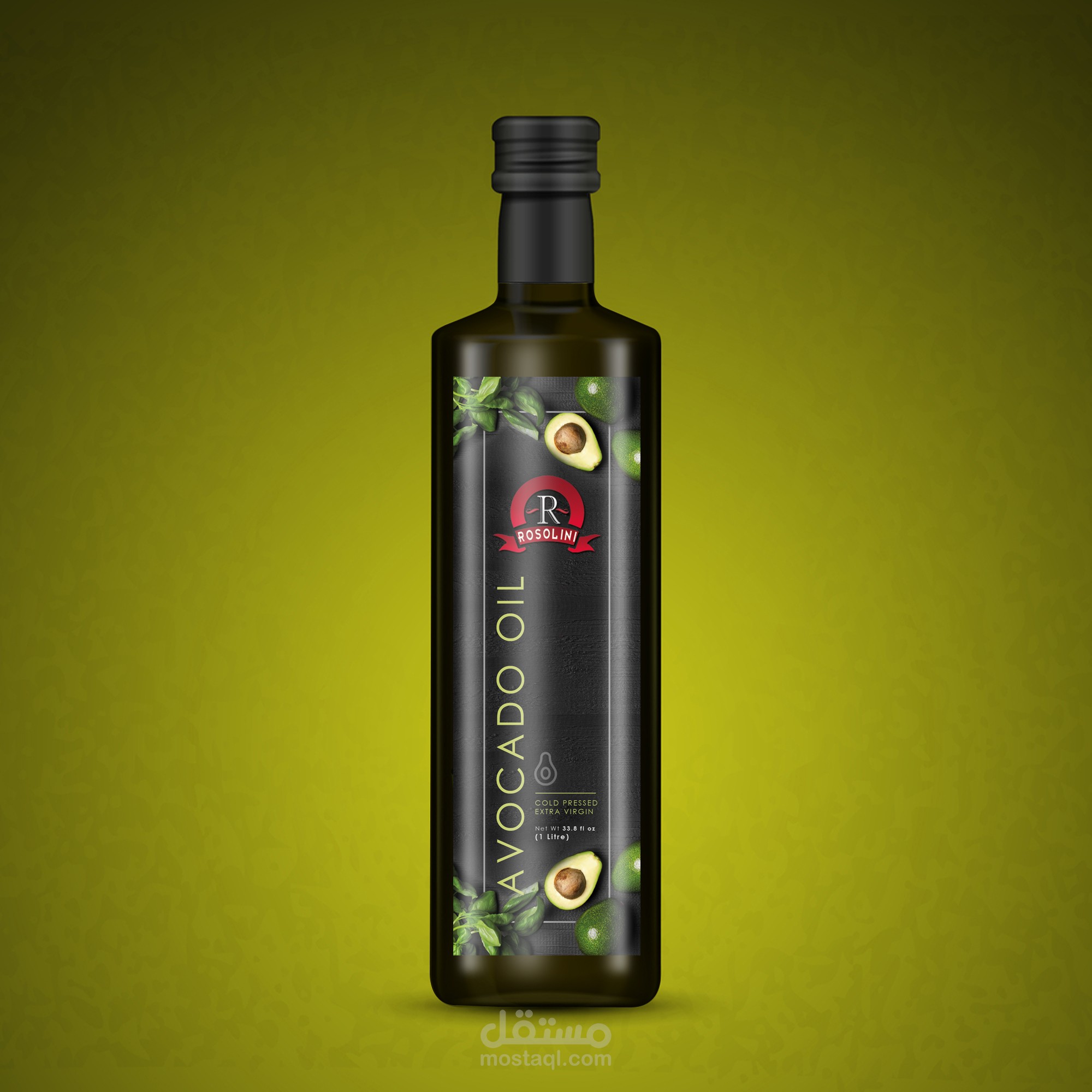 تصميم ملصقات لمختلف أنواع الزجاجات