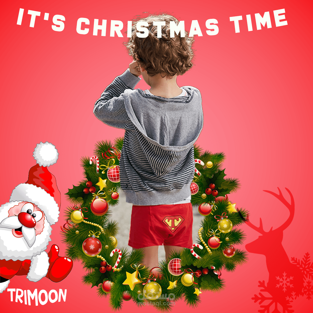 تصميم سوشيال ميديا بمناسبه الكريسماس