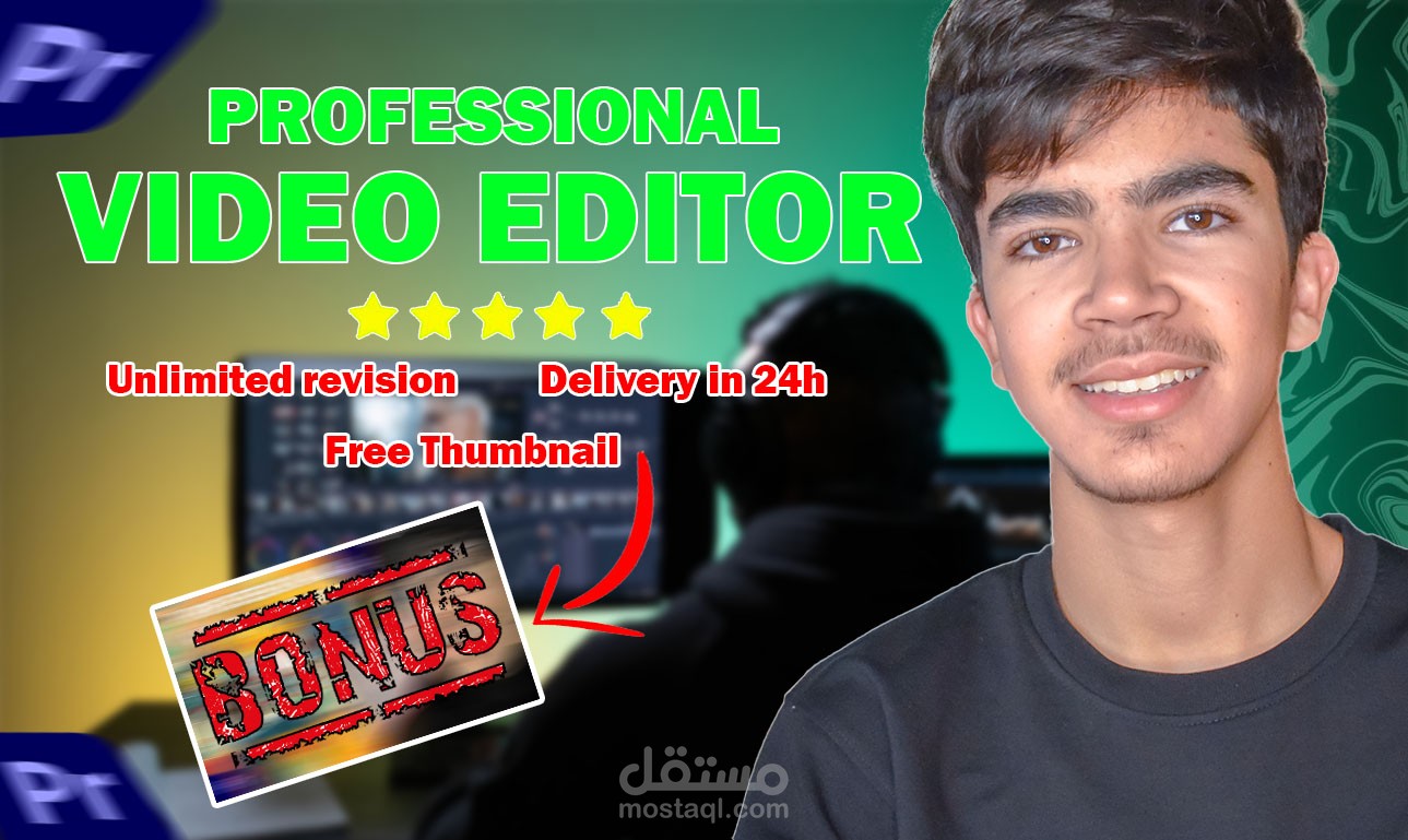 I will edit any videos professionally in adobe premier pro