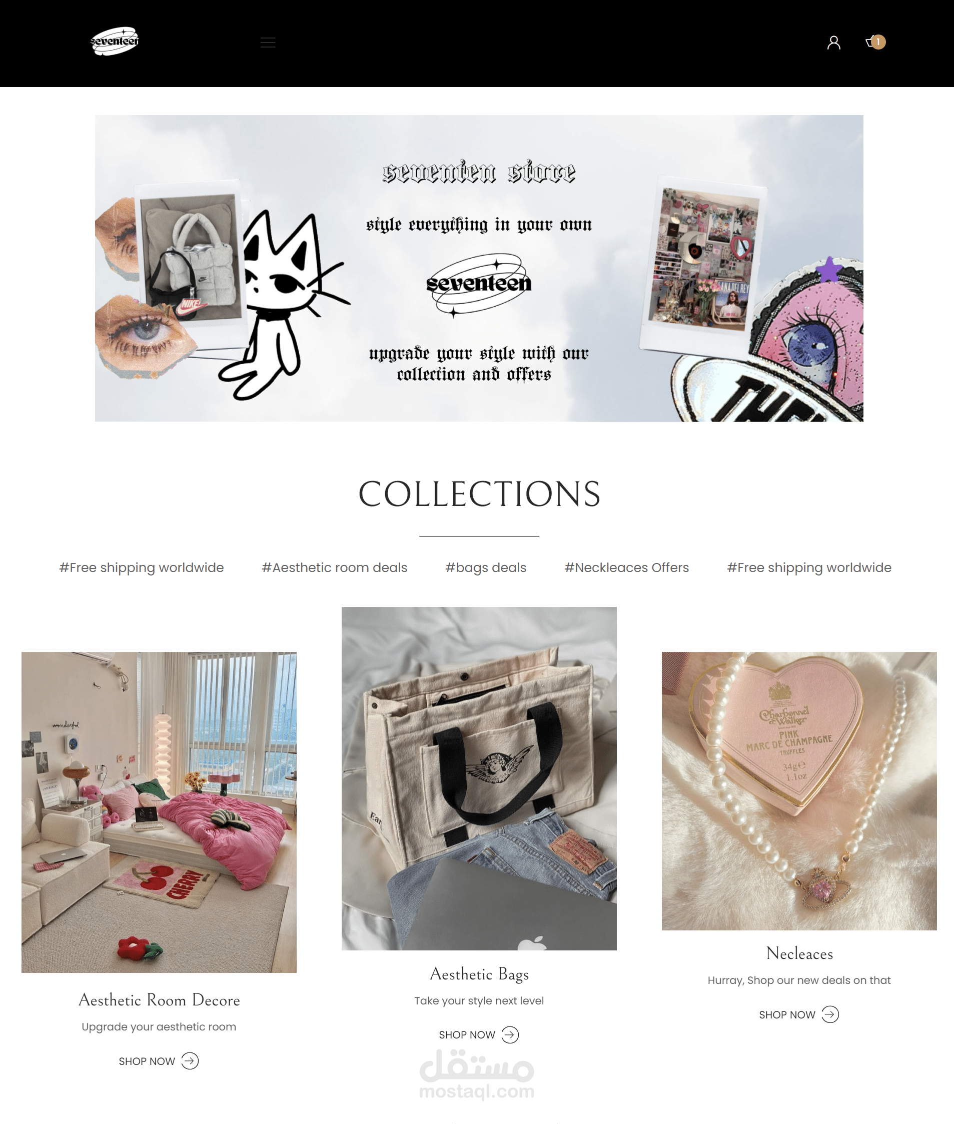 Seventen E commerce Store