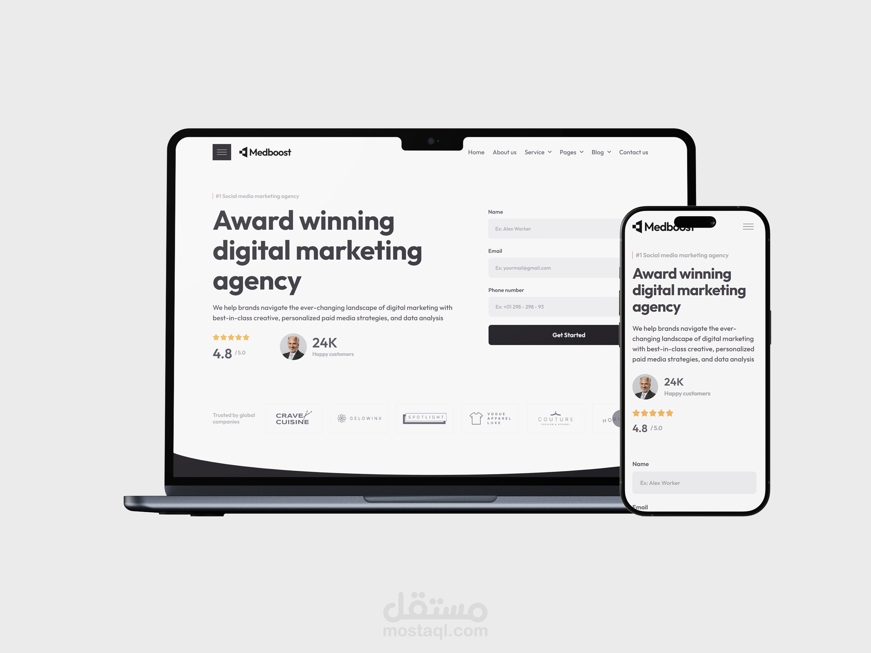 Digital Marketing Website Design