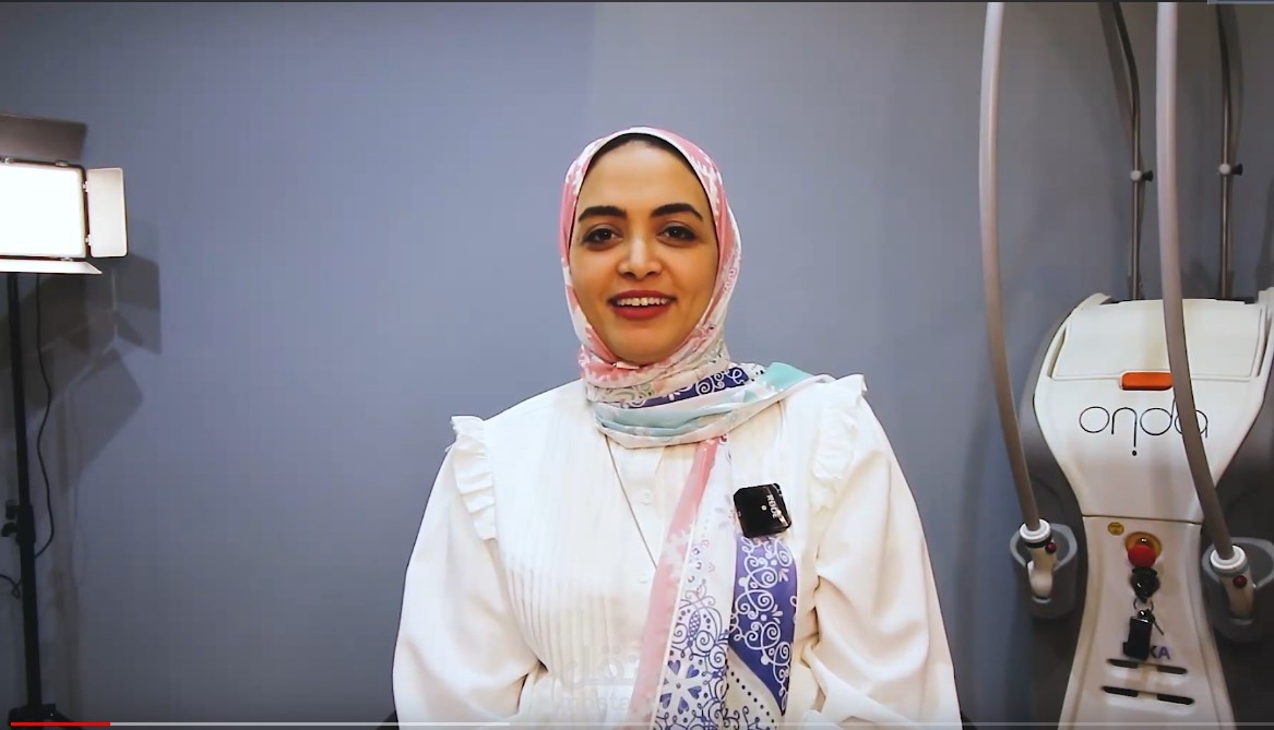 مونتاج فيديو لليوتيوب لمركز التجميل ايجي سكن لدكتورة بسمة