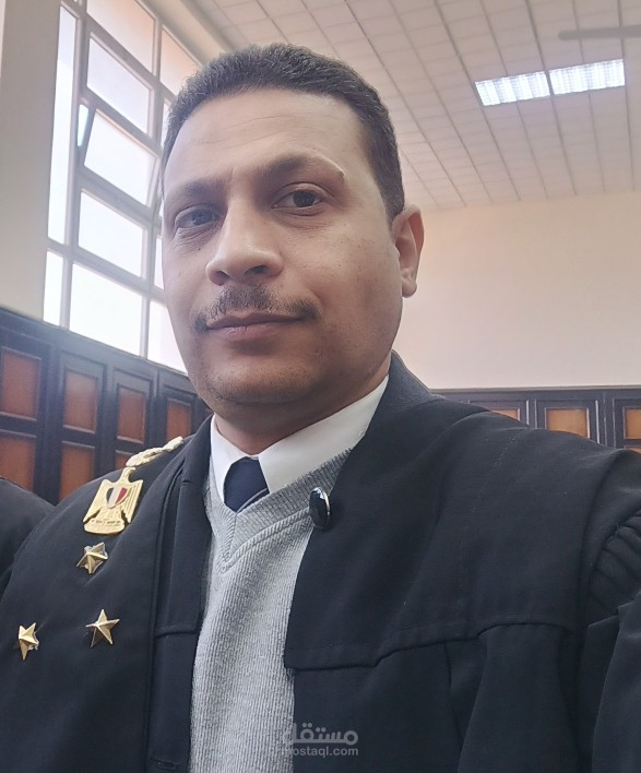 محام ومستشار قانوني بمكتب الاستاذ / سيد عبد السميع المعصراوي المحامي بالنقض
