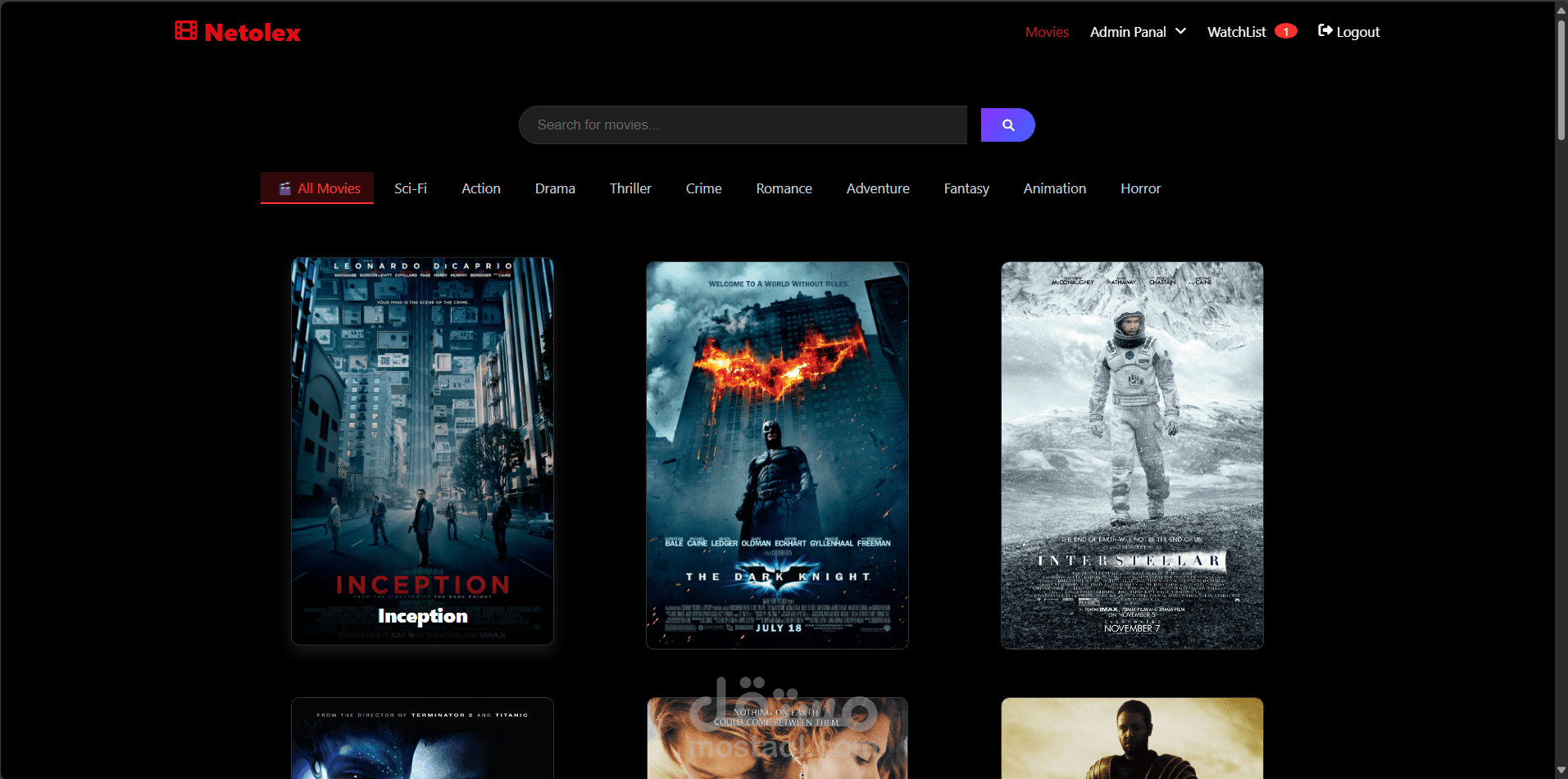 Netolex – منصة أفلام