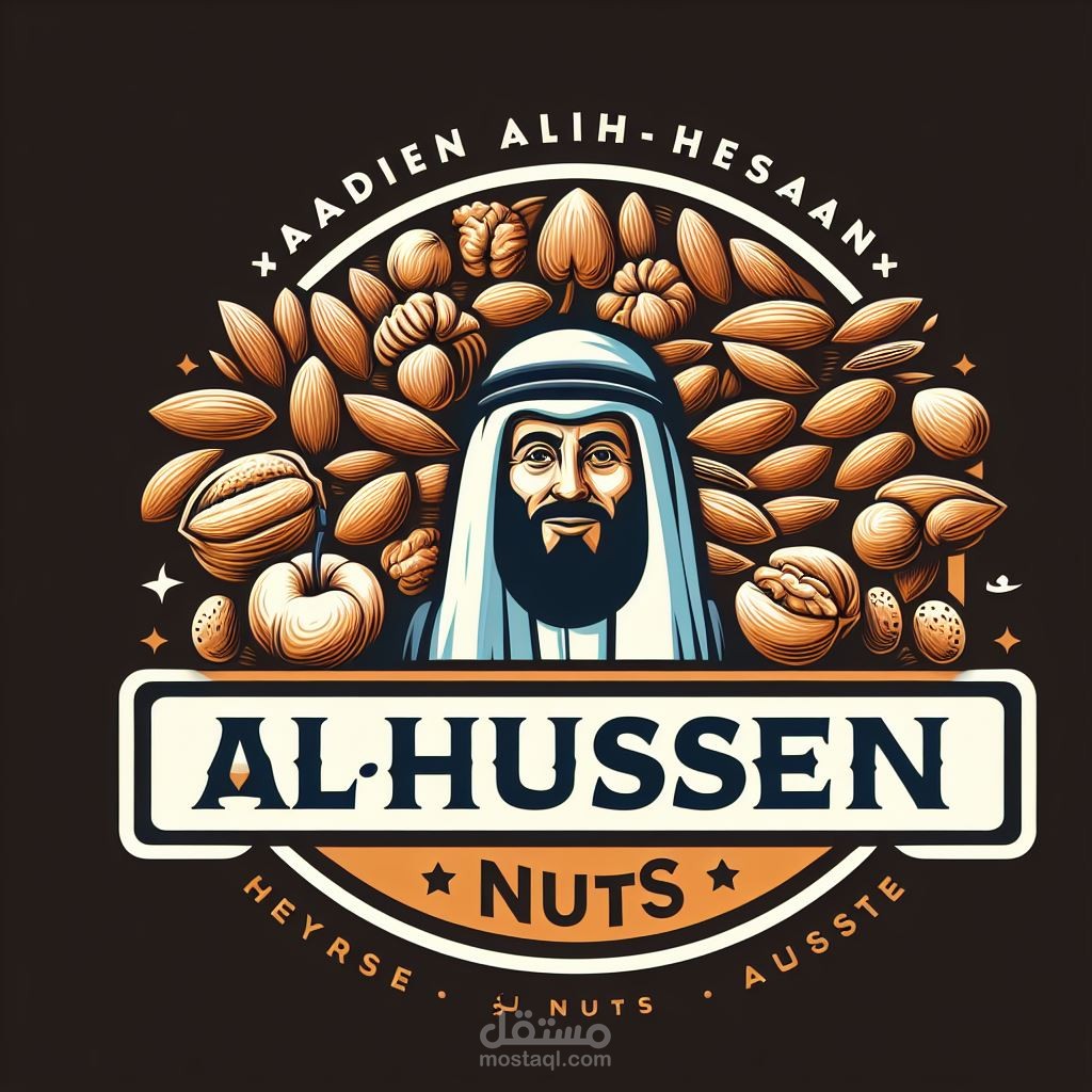 لوجو محل مكسرات