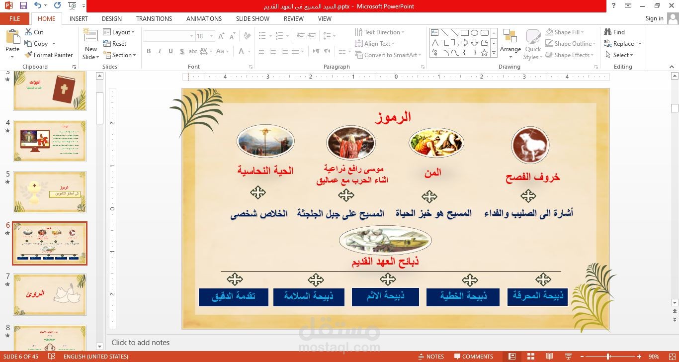 كتابة و تصميم POWER POINT