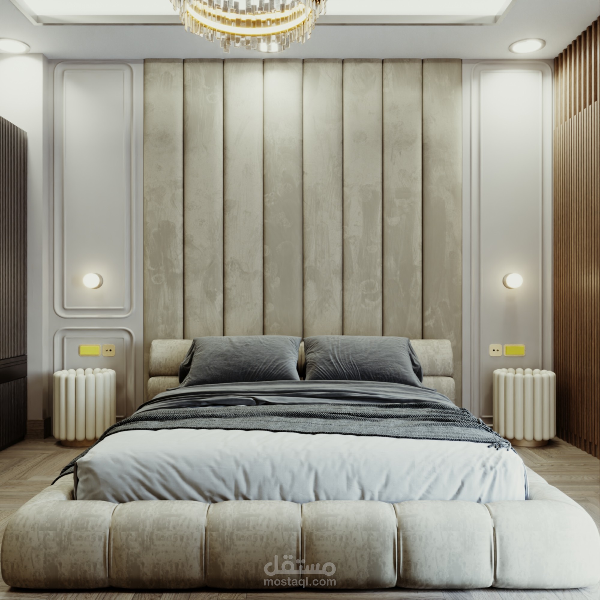 تصميم داخلى لغرفة نوم