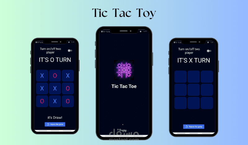تحدّى ذكاءك في Tic Tac Toy: ضد الذكاء الاصطناعي أو أصدقائك