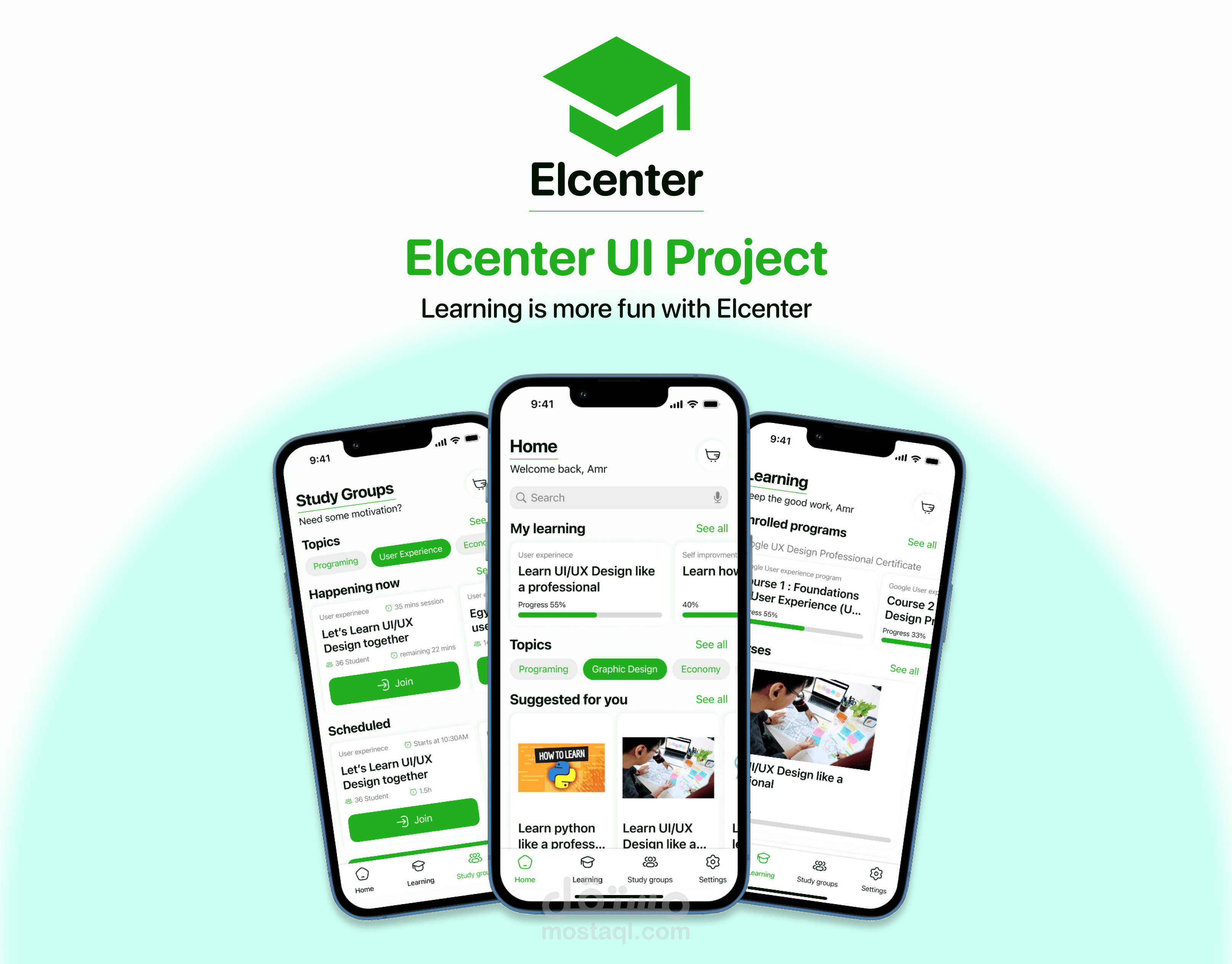 Elcenter | mobile application learning platform