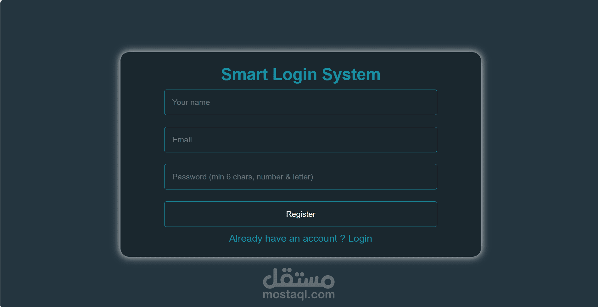 Smart Login System