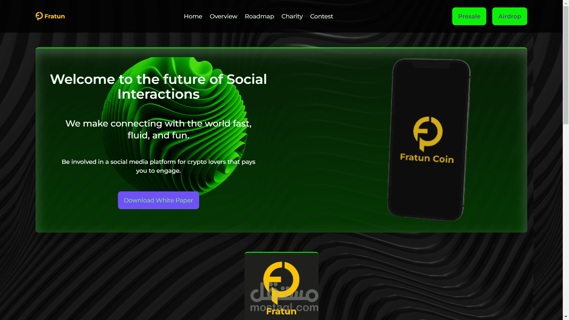 Fratun Client Side DEMO