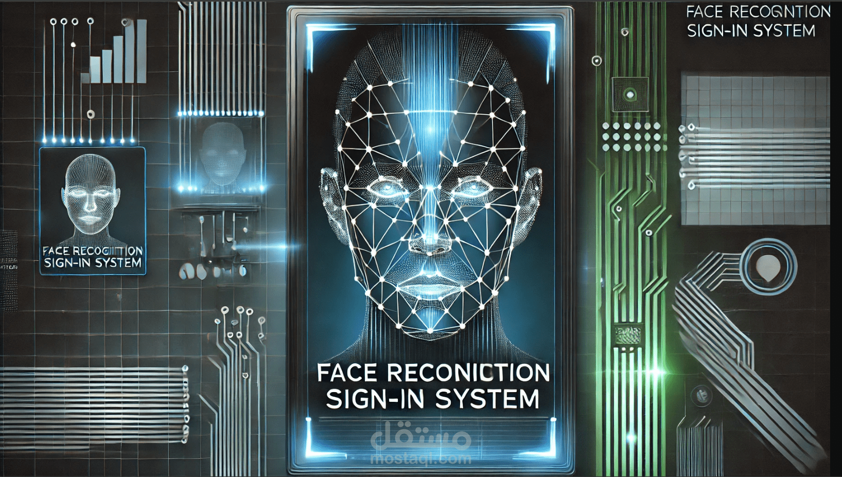 تسجيل الدخول للوجه مع تكامل قاعدة البيانات في الوقت الفعلي