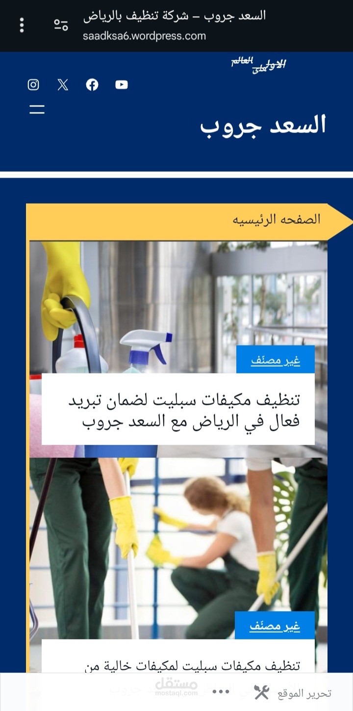 "كتابة مقالات احترافية ومتوافقة مع wordpress - محتوى يجذب جمهورك ويعزز نجاحك"