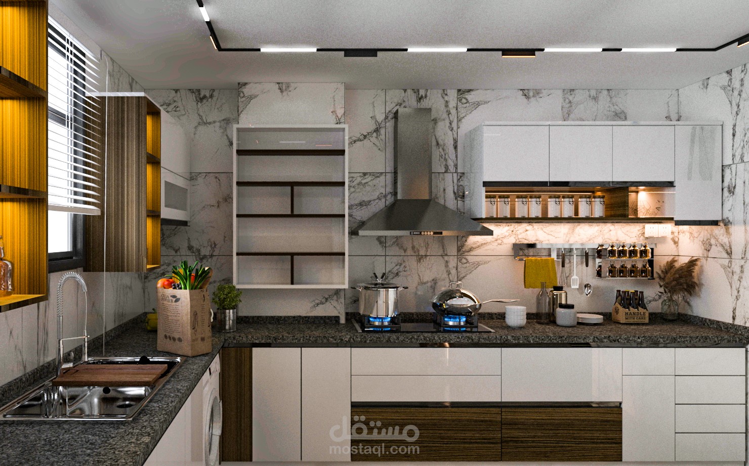 مطبخ اكريلك