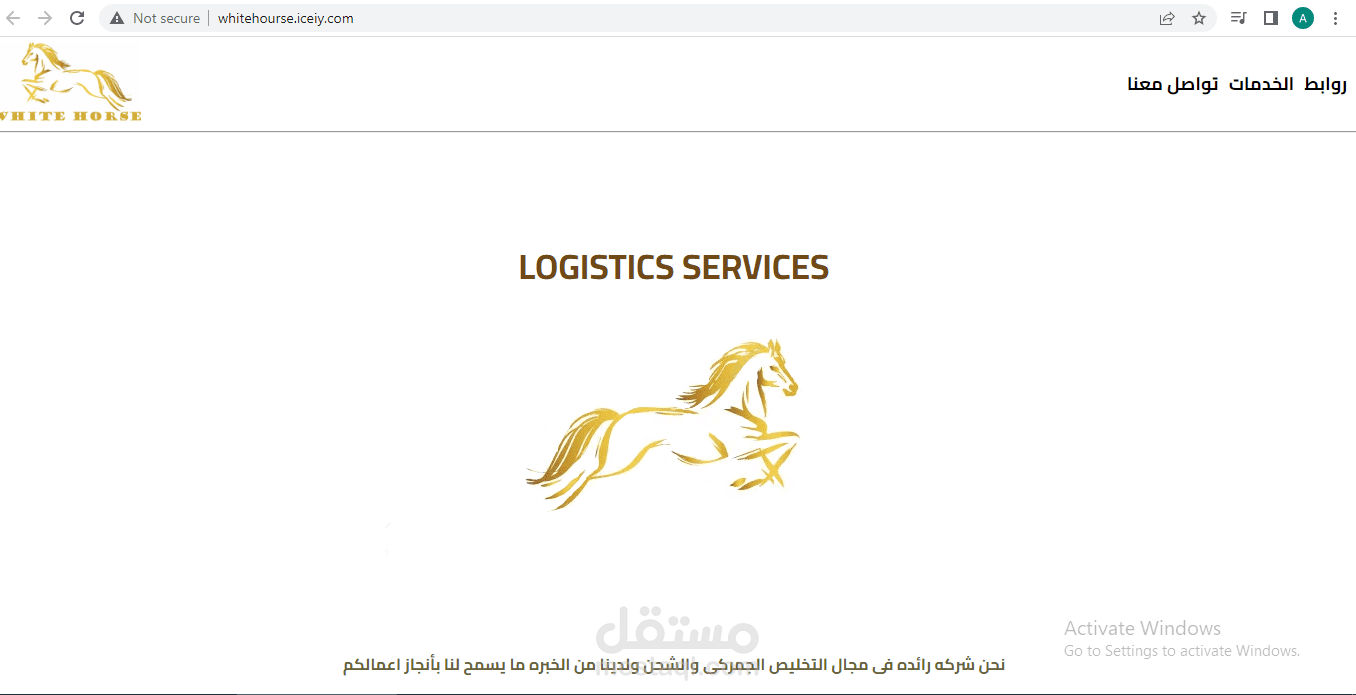 موقع شركة نخليص جمركى